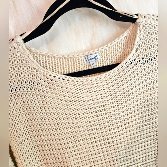 Kismet Rag Supply Boho Knit High-Low Sweater - Picture 3 of 7